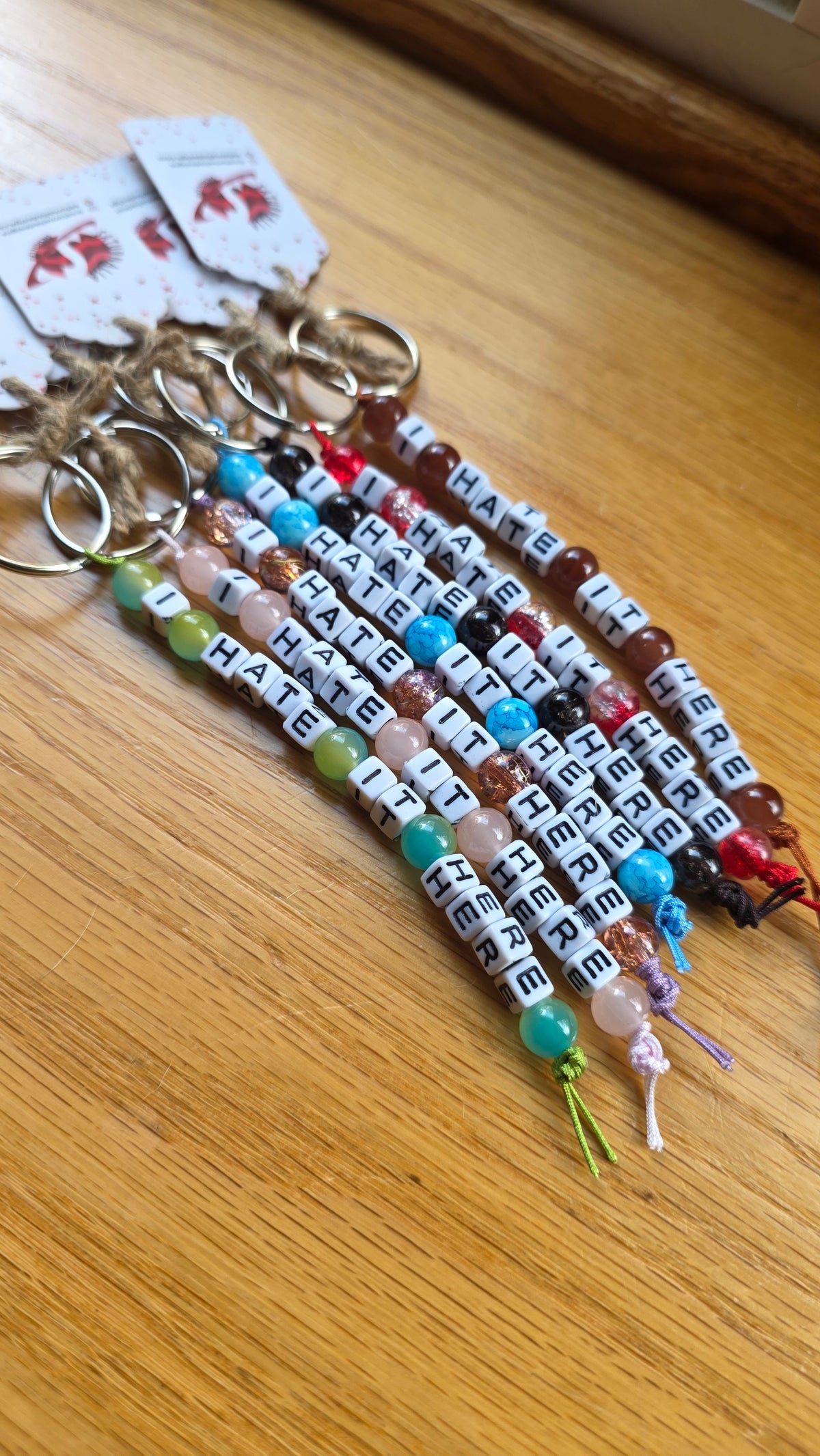 I Hate It Here Keychain