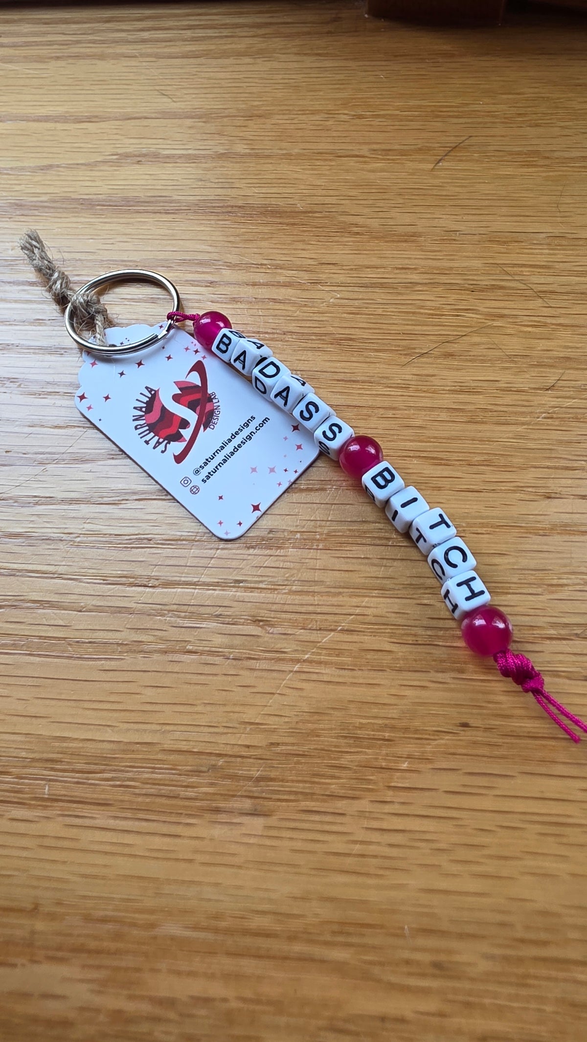 Badass Bitch Keychain