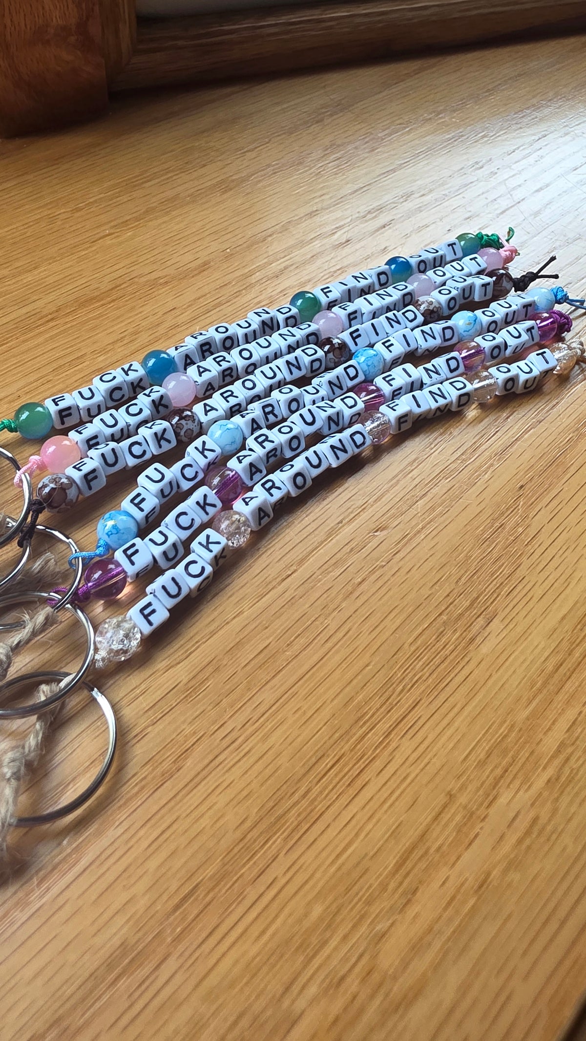 Fuck Around Find Out Keychain