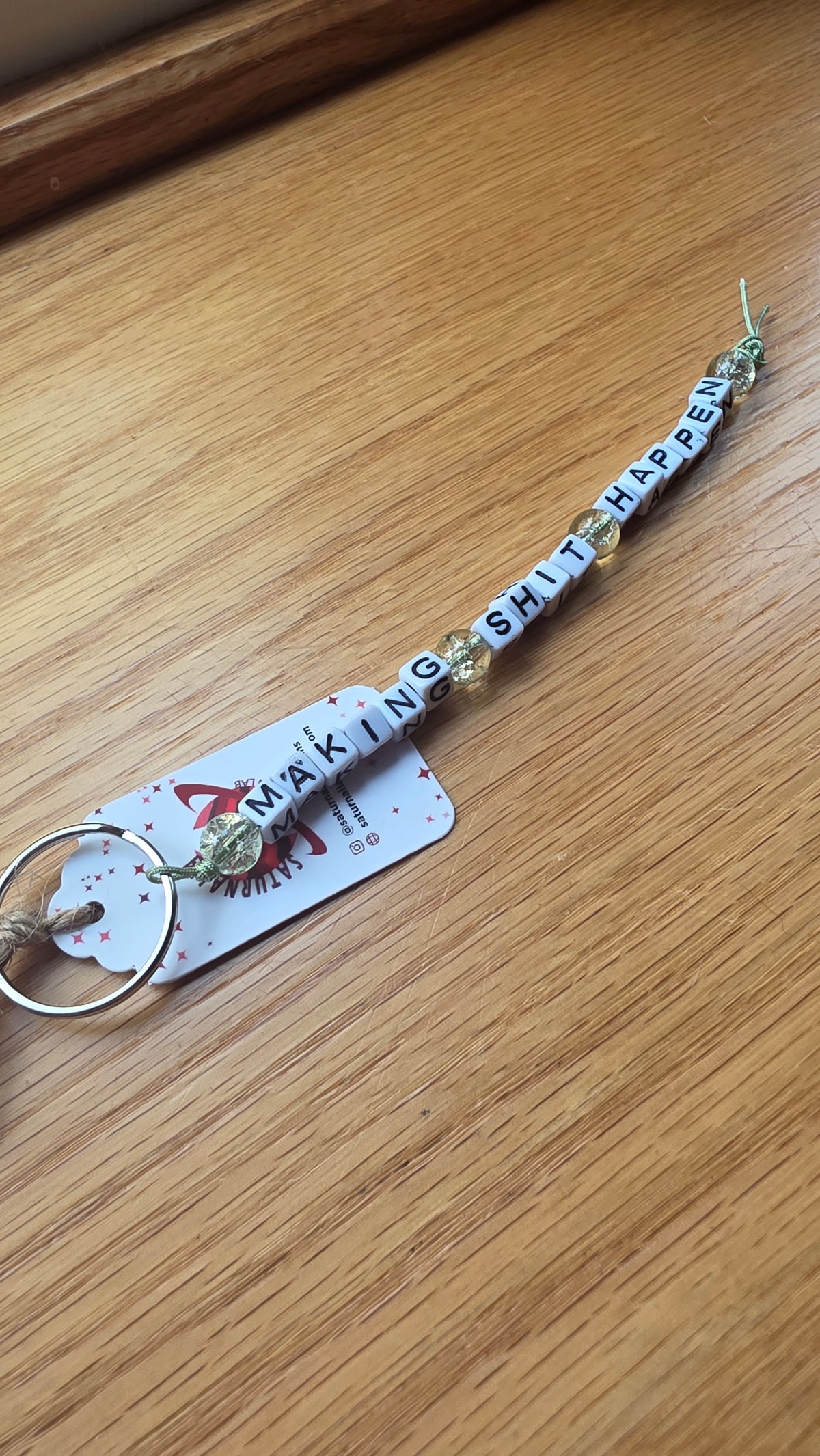 Making Shit Happen Keychain