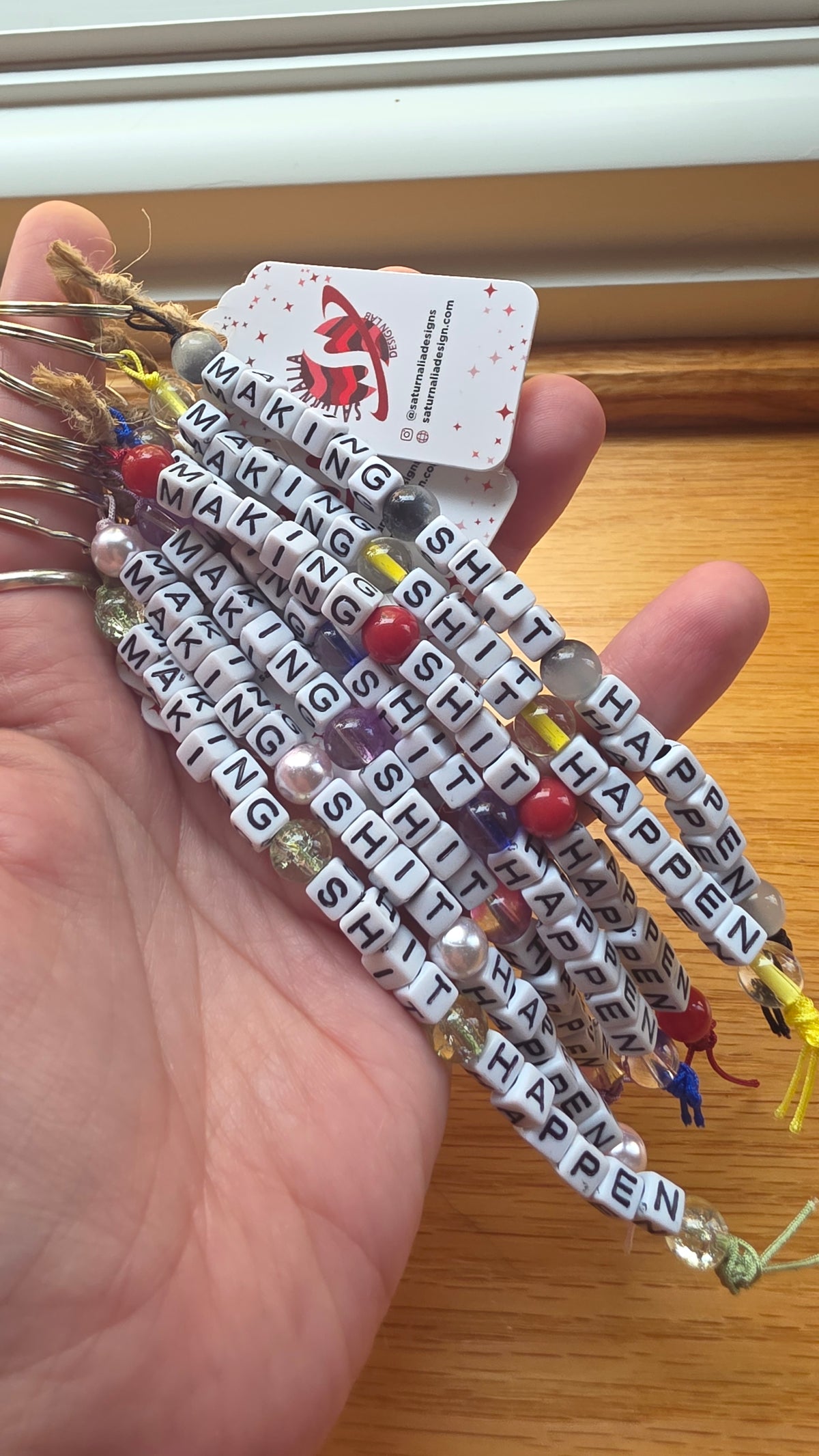 Making Shit Happen Keychain