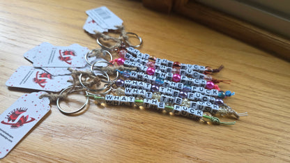 What The Fuck Keychains