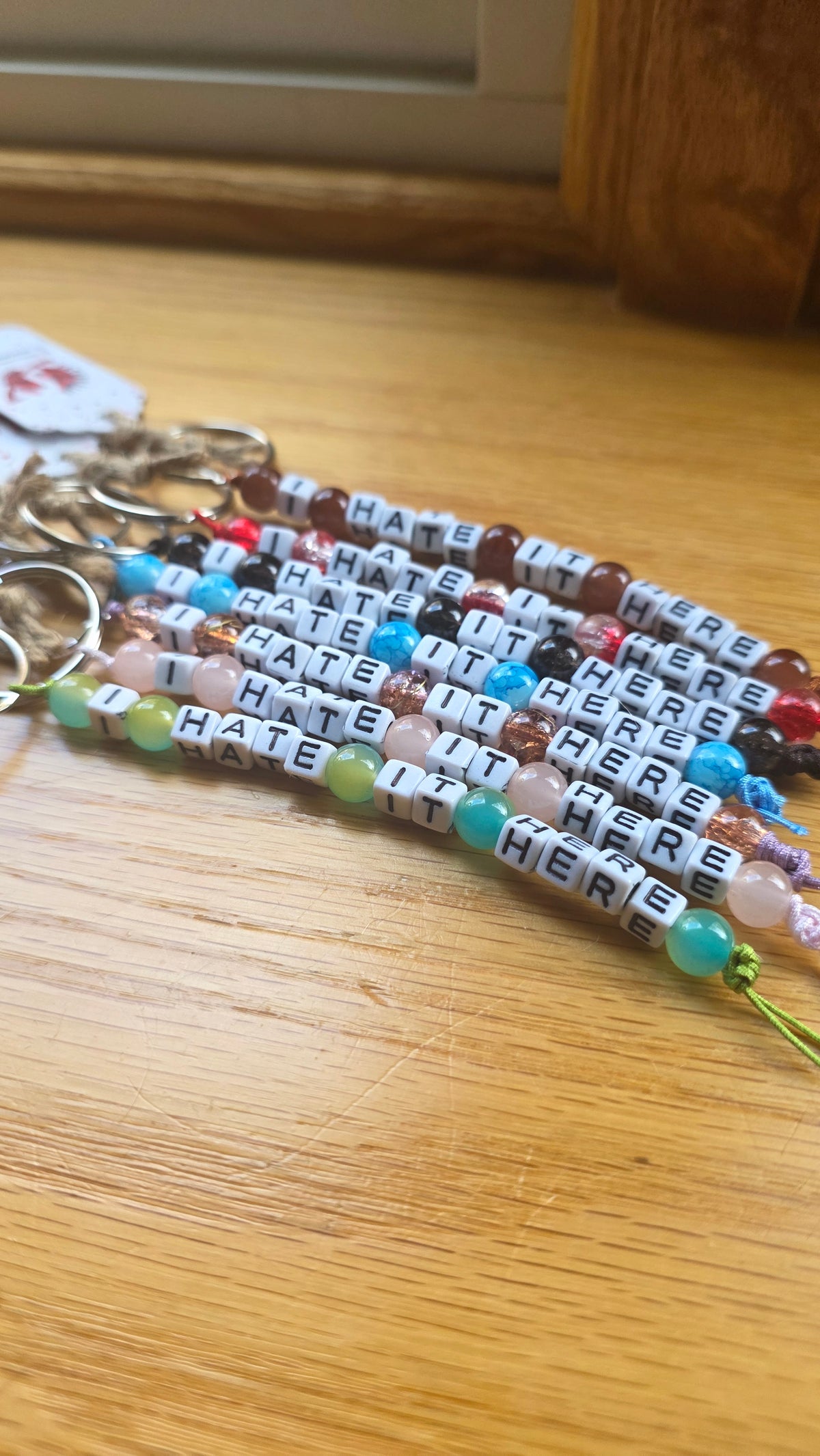 I Hate It Here Keychain