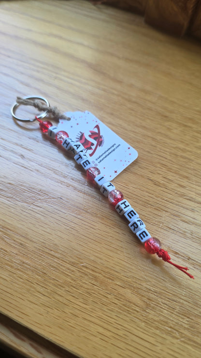 I Hate It Here Keychain