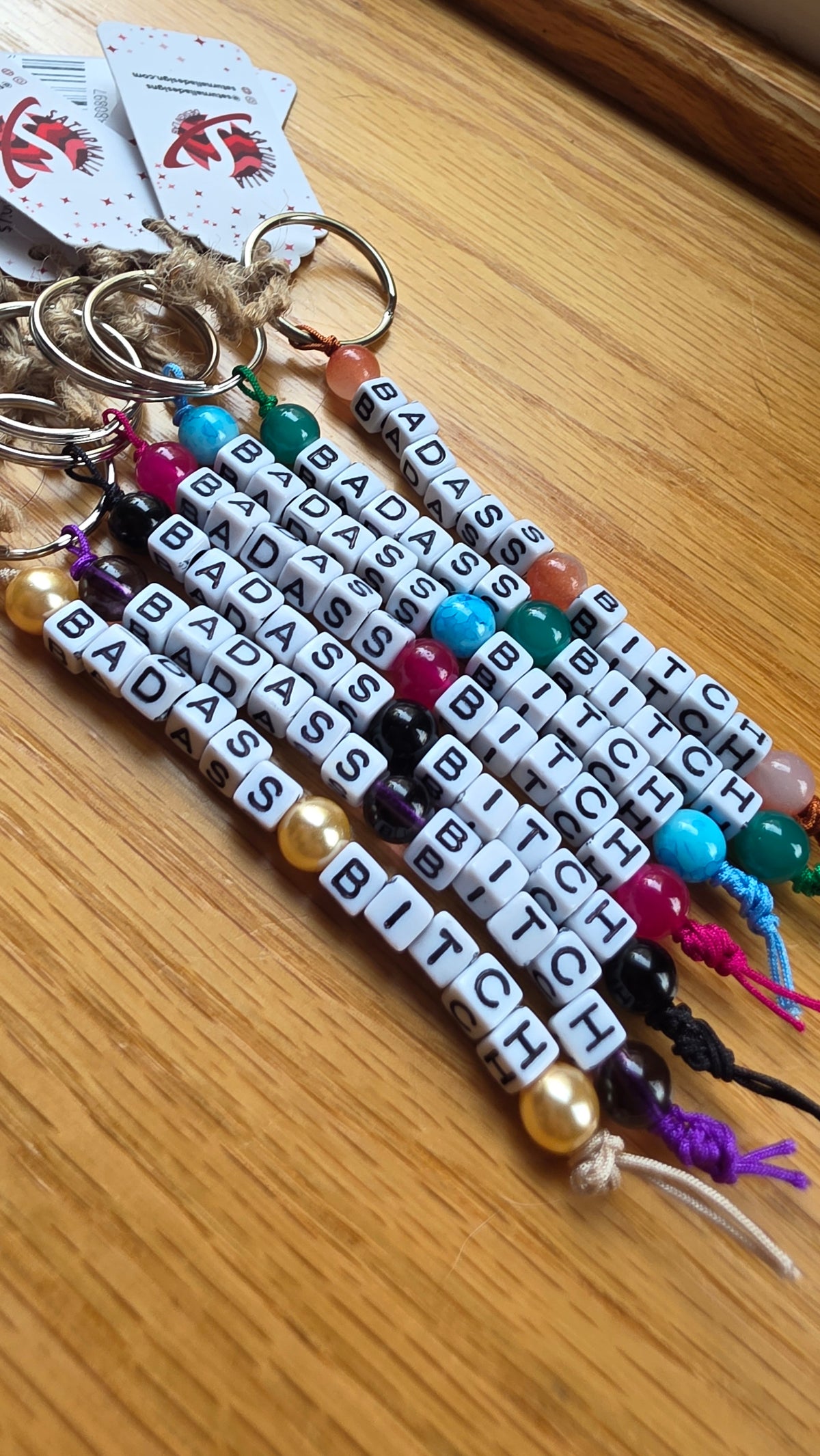 Badass Bitch Keychain