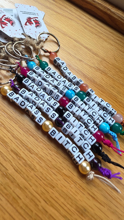 Badass Bitch Keychain