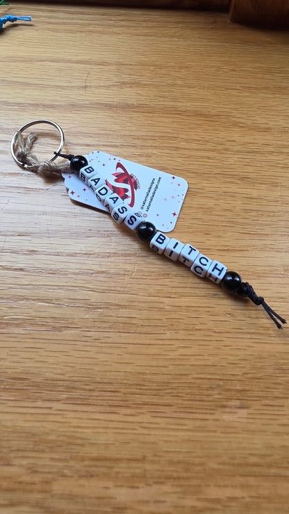 Badass Bitch Keychain