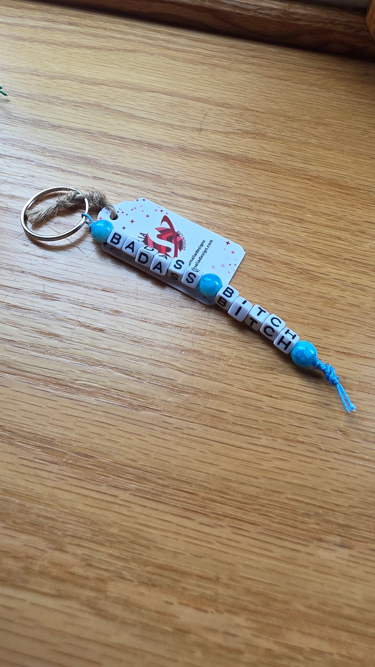 Badass Bitch Keychain