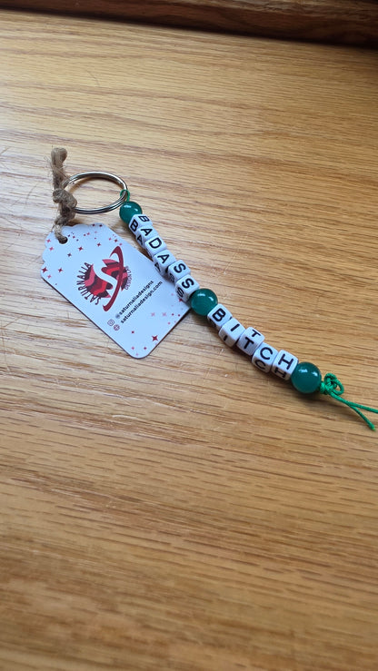 Badass Bitch Keychain