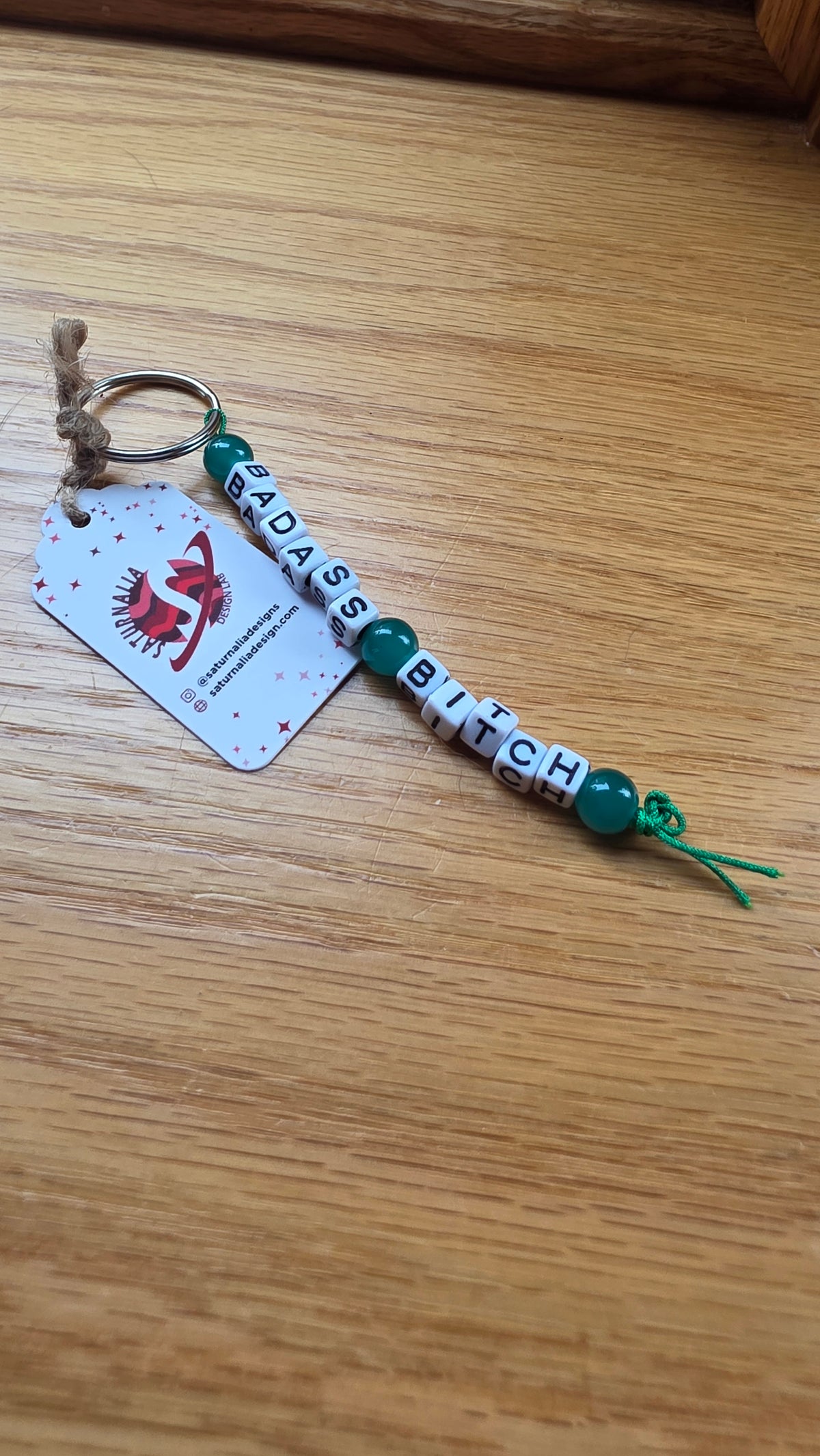 Badass Bitch Keychain