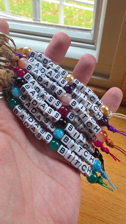 Badass Bitch Keychain