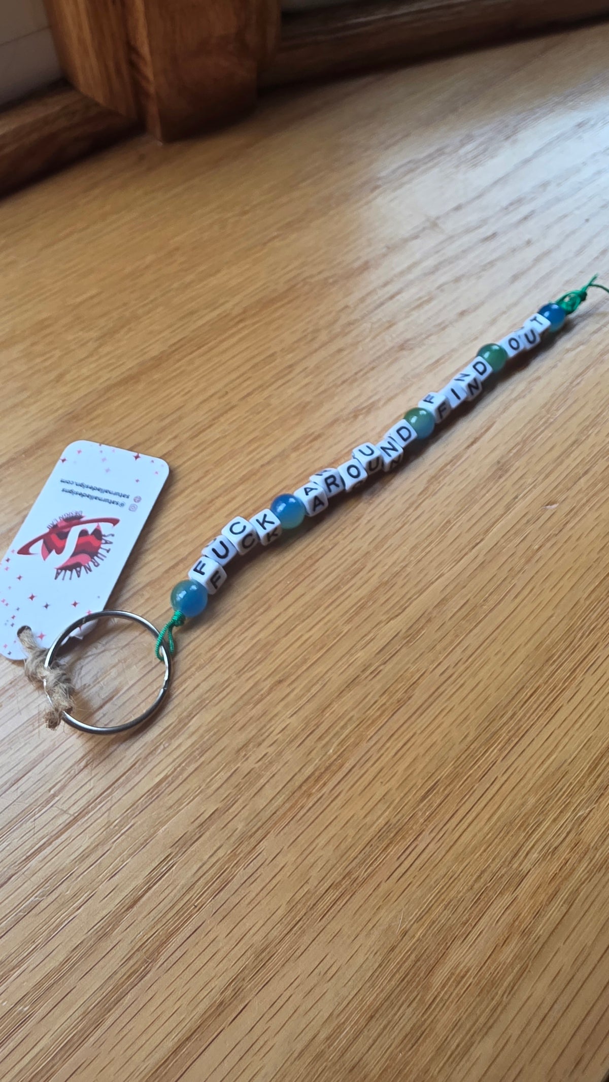 Fuck Around Find Out Keychain