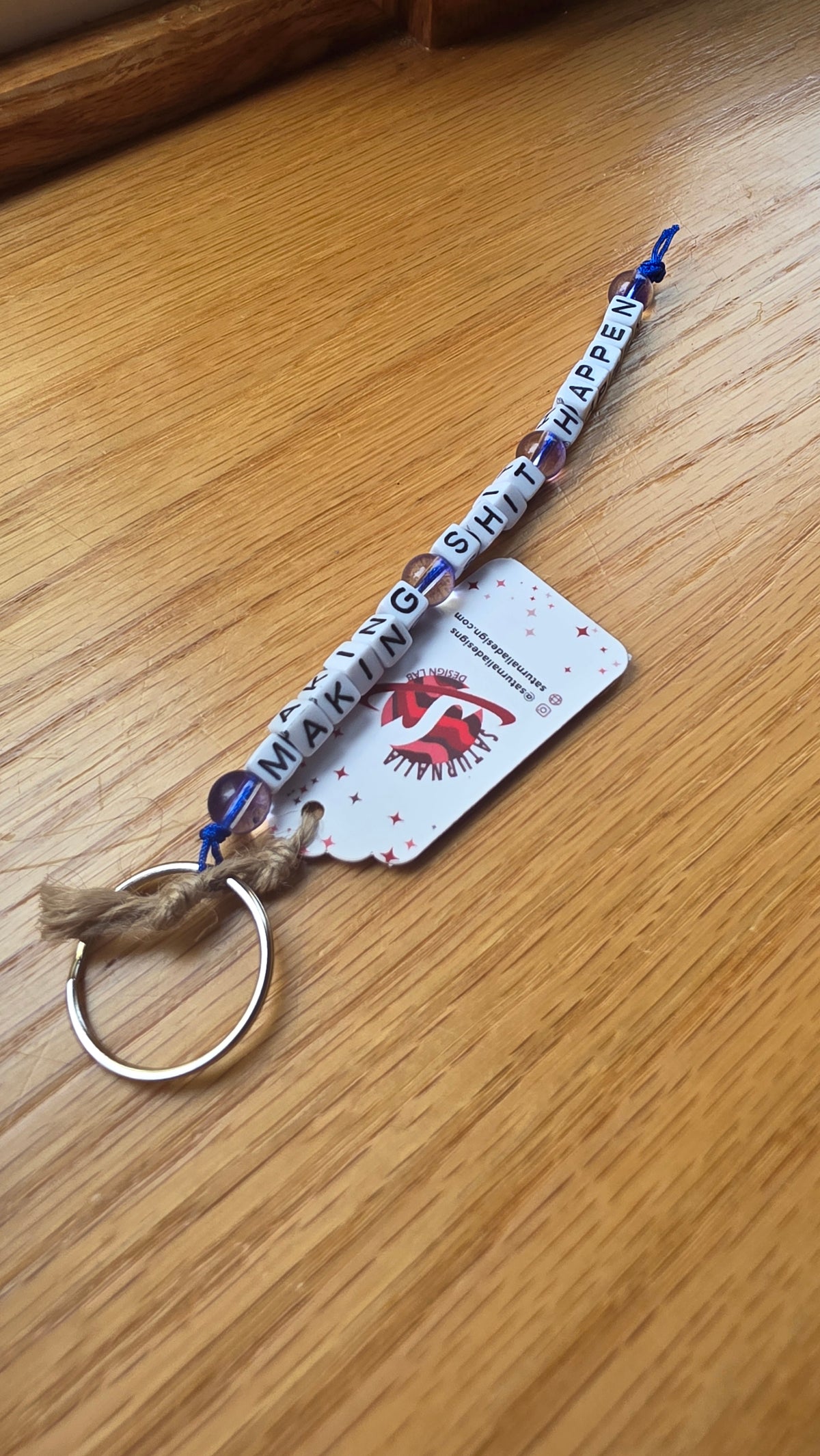 Making Shit Happen Keychain