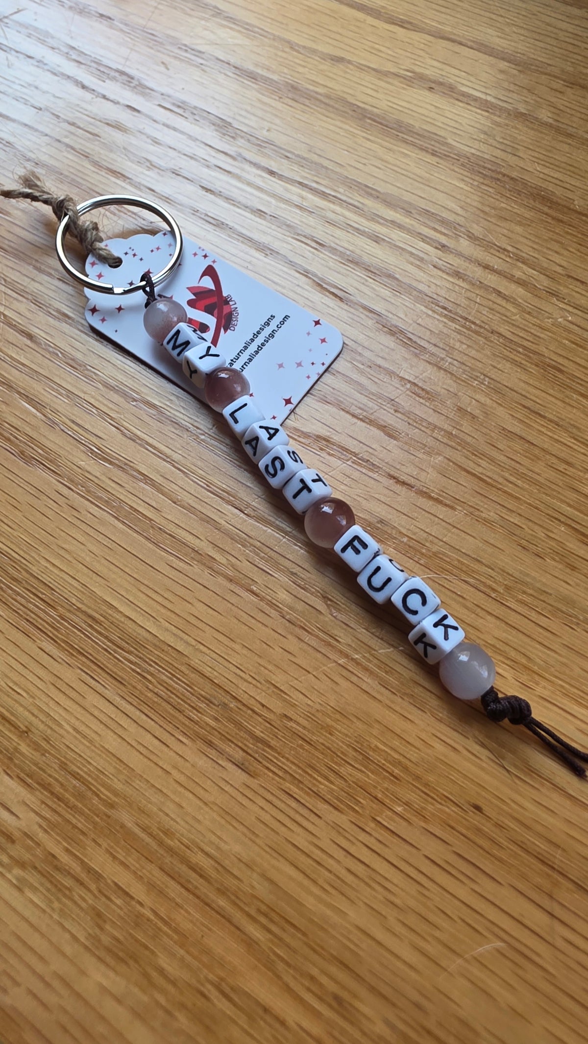 My Last Fuck Keychain
