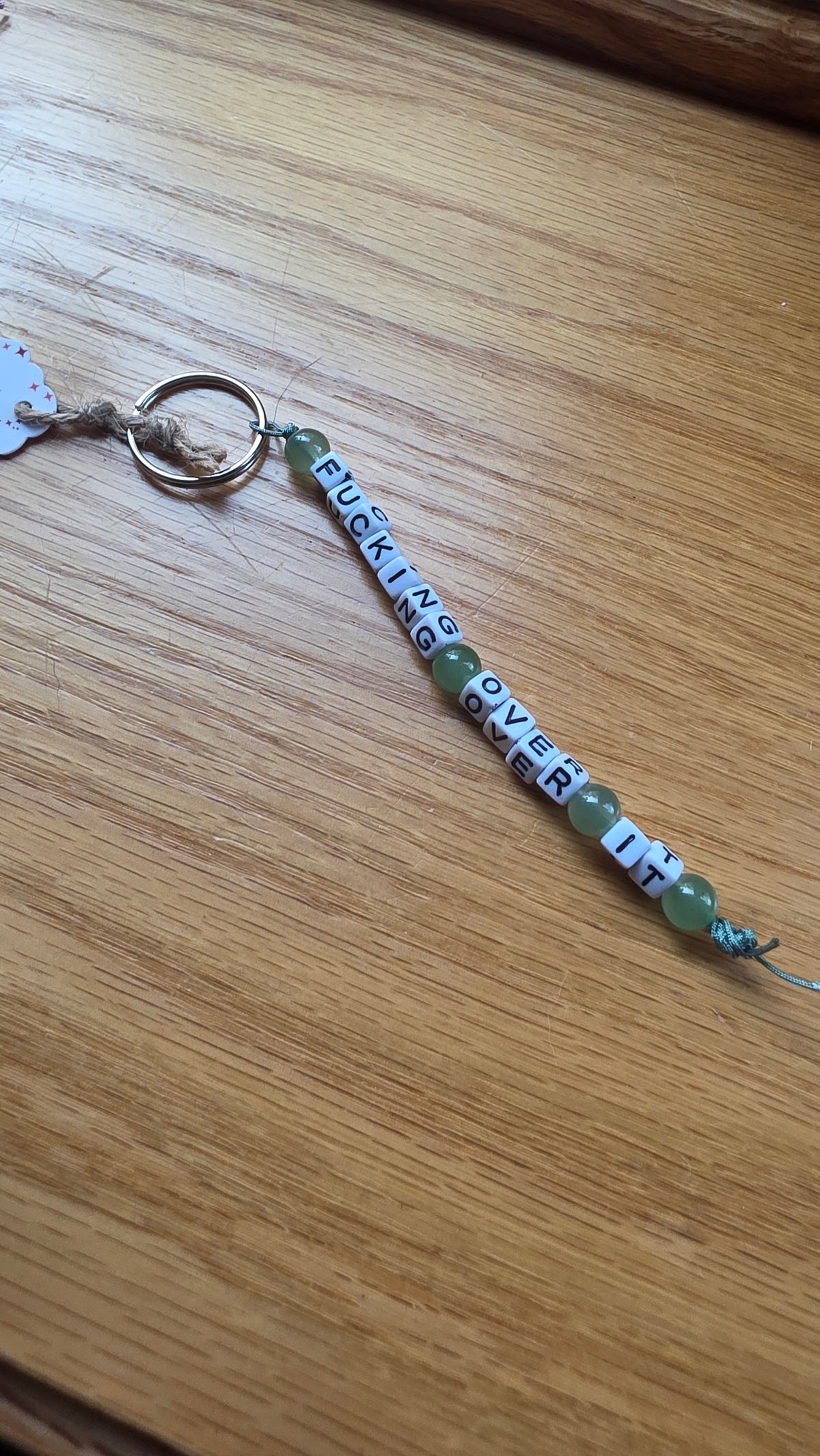 Fucking Over It Keychain