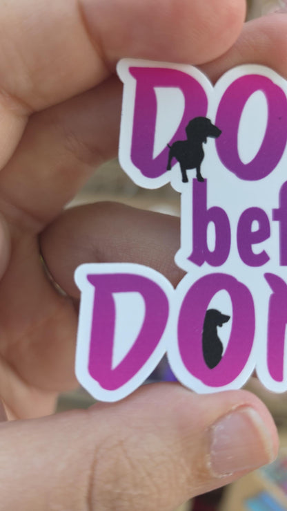 Dongs Before Dongs Sticker